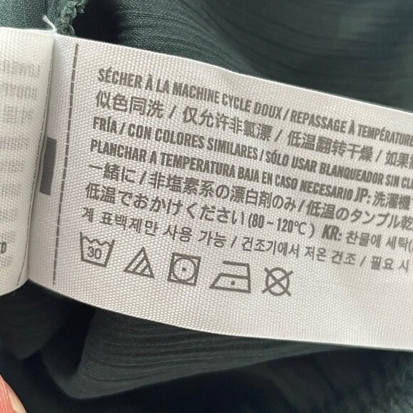 Abercrombie Fitch Large Chiffon Bodysuit Ruffle Coquette Romantic Forest Fairy - Picture 12 of 16